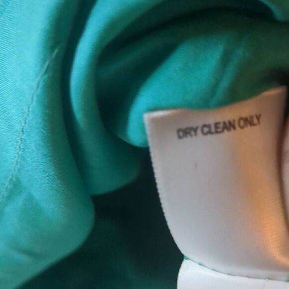 Banana Republic Woven Emerald Green Pencil Skirt 6 - Picture 6 of 13